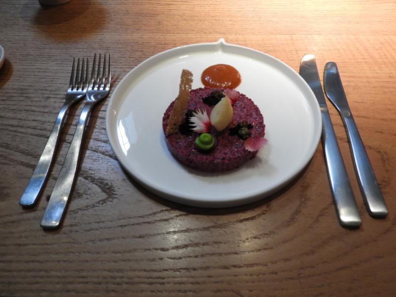 Beetroot tartare